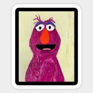 Telly Monster Sticker